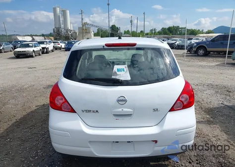 2007 Nissan Versa 1.8Sl from USA, damaged, VIN 3N1BC13E17L405703